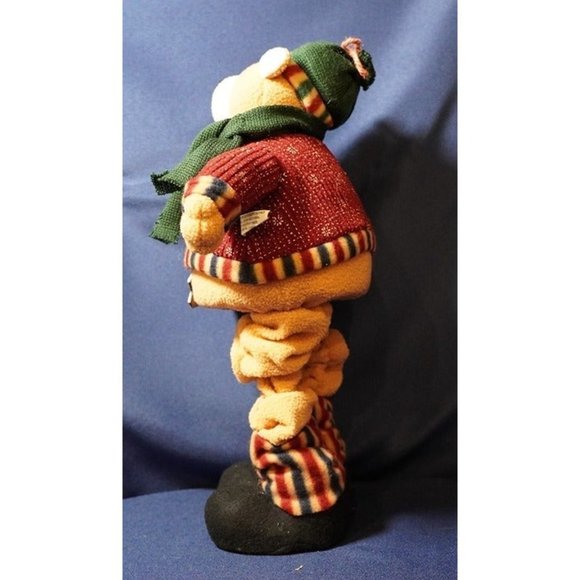 Christmas Holiday Themed Bear Decor 17" -NO FLAWS - Picture 2 of 5